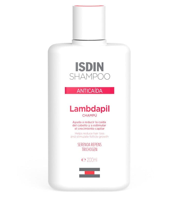 ISDIN Shampoo Anticaída Lambdapil Farmex-Pluxee-Persistente